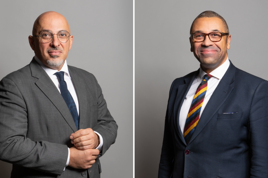 Nadhim Zahawi James Cleverly Parliament