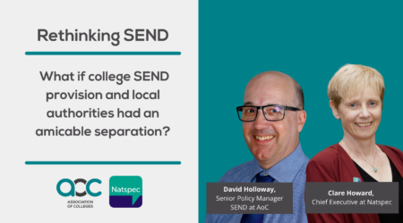 What if college SEND provision and local authorities had an amicable separation 5