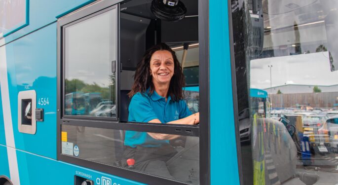 Arriva is teaming up with Telford College to train new bus drivers
