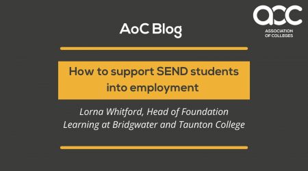 Awards blog How to support SEND students into employment