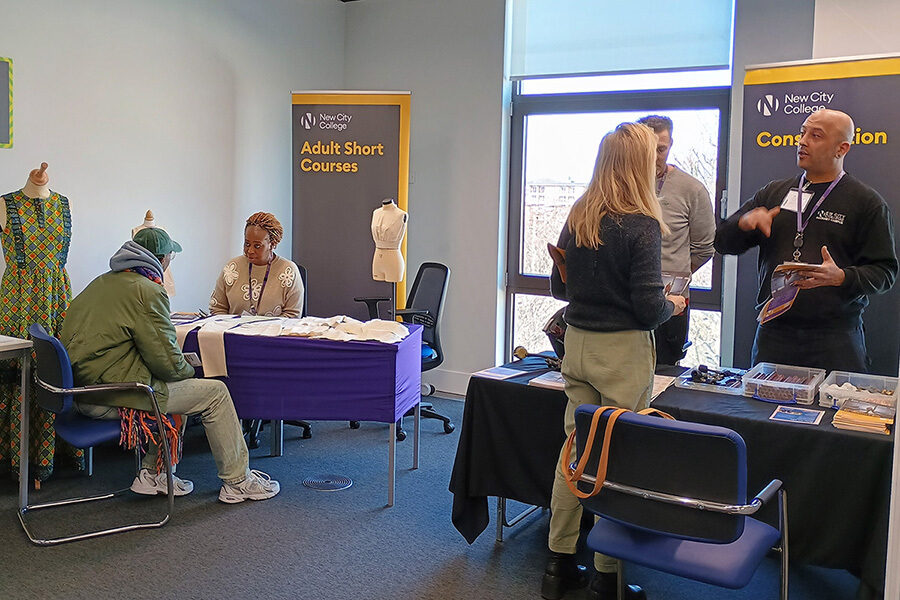 Takeover day at Hillman Street Job Centre Hackney 1 Ao C