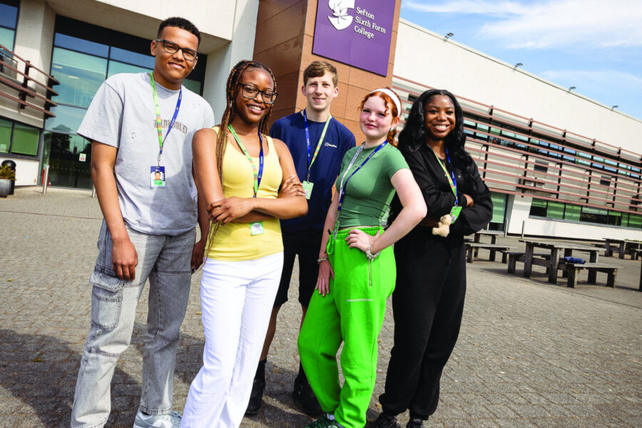 Sefton Sixth Form College Students
