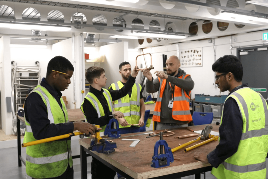 HCUC Construction Students