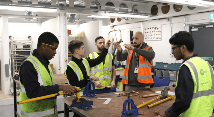 HCUC Construction Students