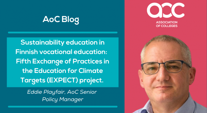Eddie Blog 27 07 Sustainability education in Finnish vocational education
