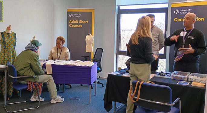 Takeover day at Hillman Street Job Centre Hackney 1 Ao C