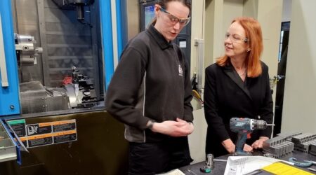 2 Judith Cummins MP Apprenticeship Visit AESSEAL copy