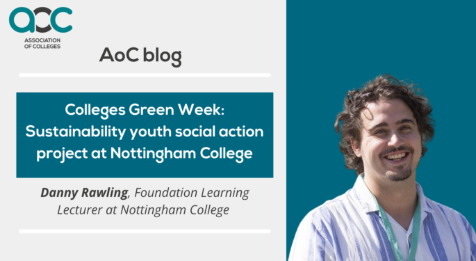 Colleges Green Week Sustainability youth social action project at Nottingham College