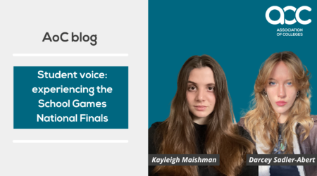 Student voice experiencing the School Games National Finals