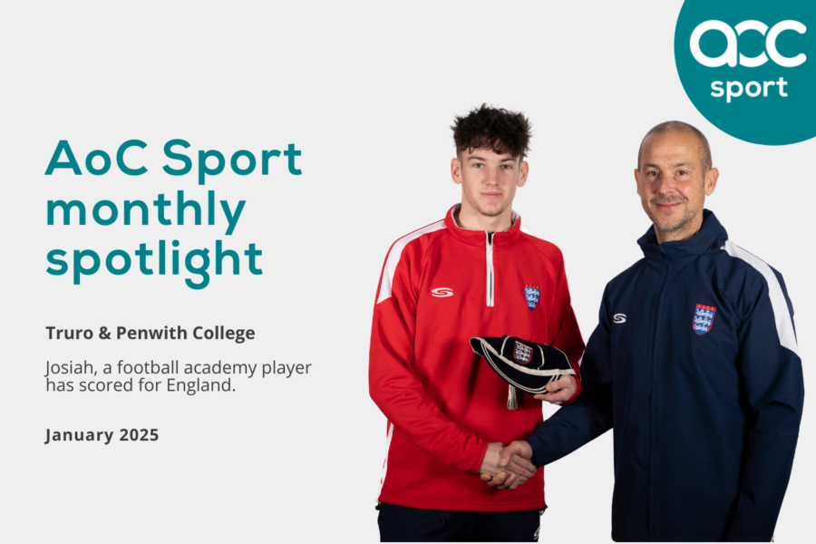 AoC Sport Spotlight January Truro Penwith College
