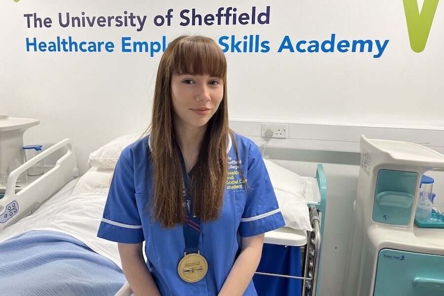 World Skills UK gold medal winner Freya Moore