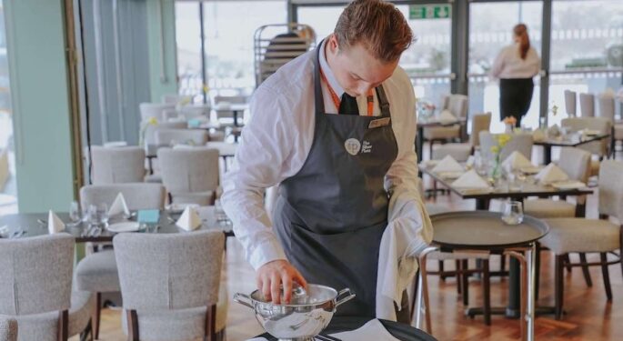 The Silver Plate Restaurant at The Sheffield College