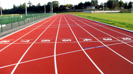 Polymeric Sports Track Surface