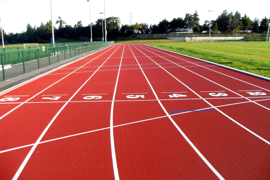 Polymeric Sports Track Surface
