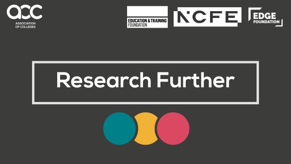 Research Further graphic slate grey